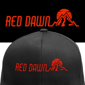 Red Dawn Aerobatic Airplane Insignia | Design Graphique par simple mind
