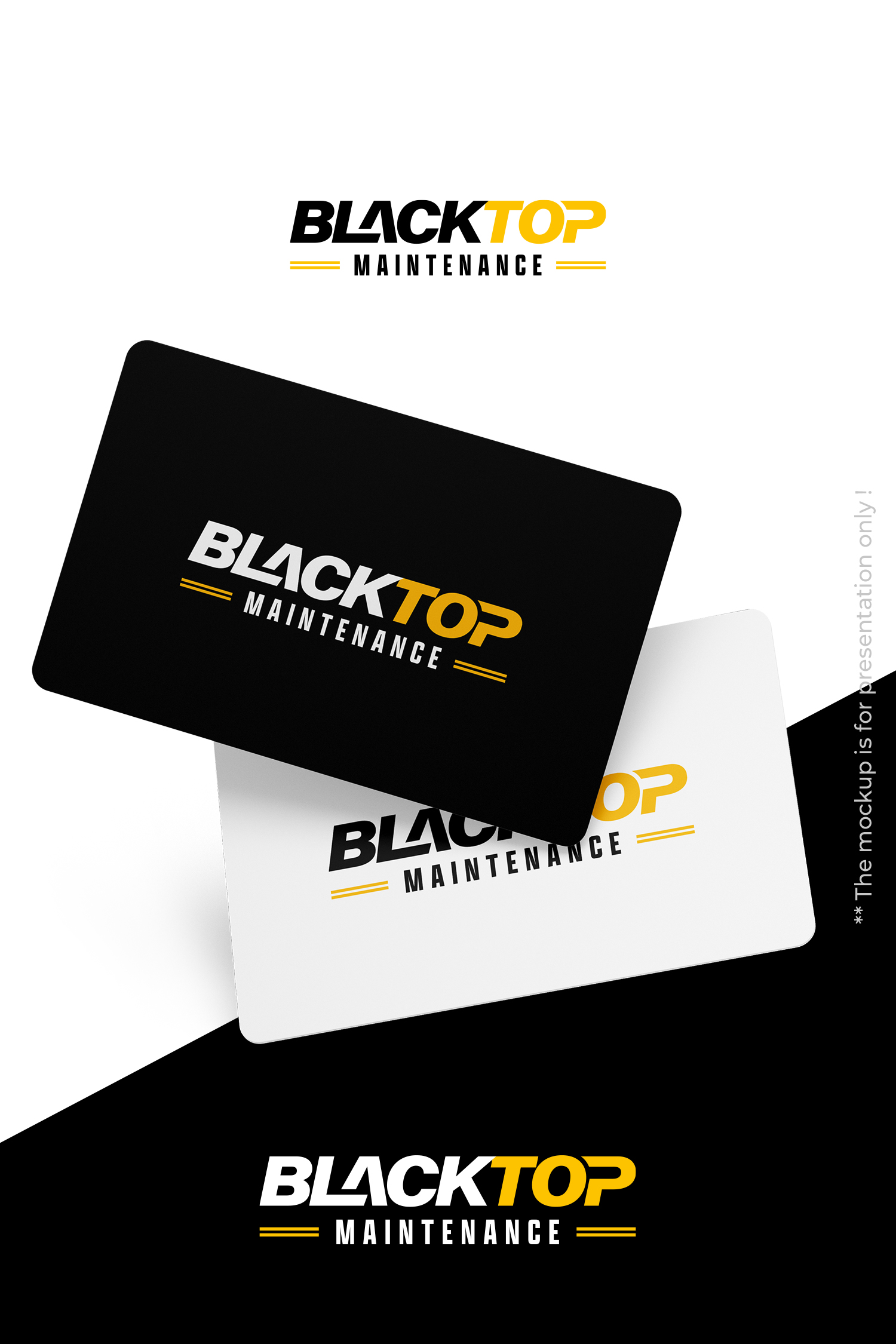 Logo-Design von designbysy für Blacktop Maintenance | Design #26142729