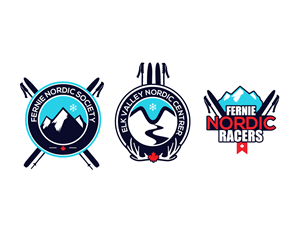 Logo Design by Mahtava Design for Fernie Nordic Society | Design: #3050264
