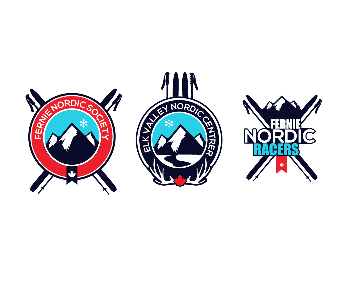 Logo Design by Mahtava Design for Fernie Nordic Society | Design #3050266