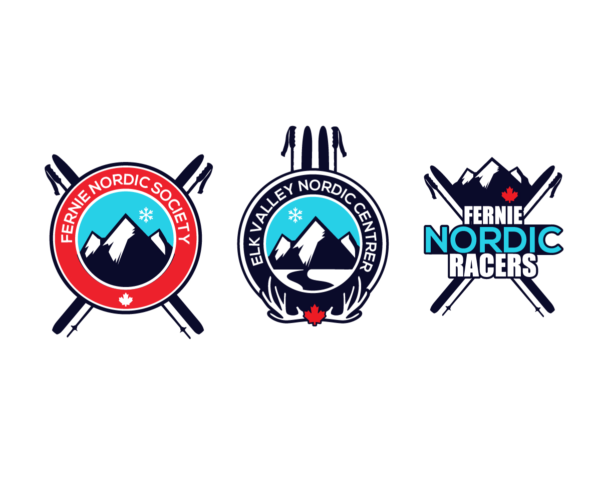 Bold, Modern, Non-Profit Logo Design for Fernie Nordic Society, Fernie ...