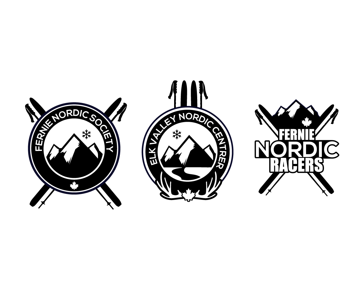 Logo Design by Mahtava Design for Fernie Nordic Society | Design #3110783