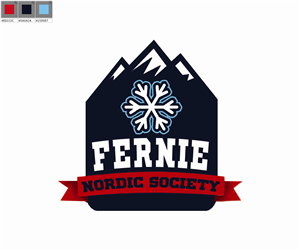 Logo Design by sabinokevz for Fernie Nordic Society | Design: #3125424