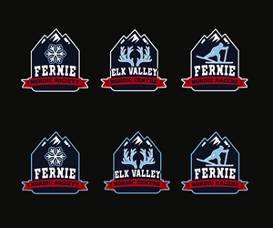Logo Design by sabinokevz for Fernie Nordic Society | Design: #3139727