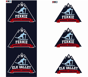 Logo Design by sabinokevz for Fernie Nordic Society | Design: #3239123
