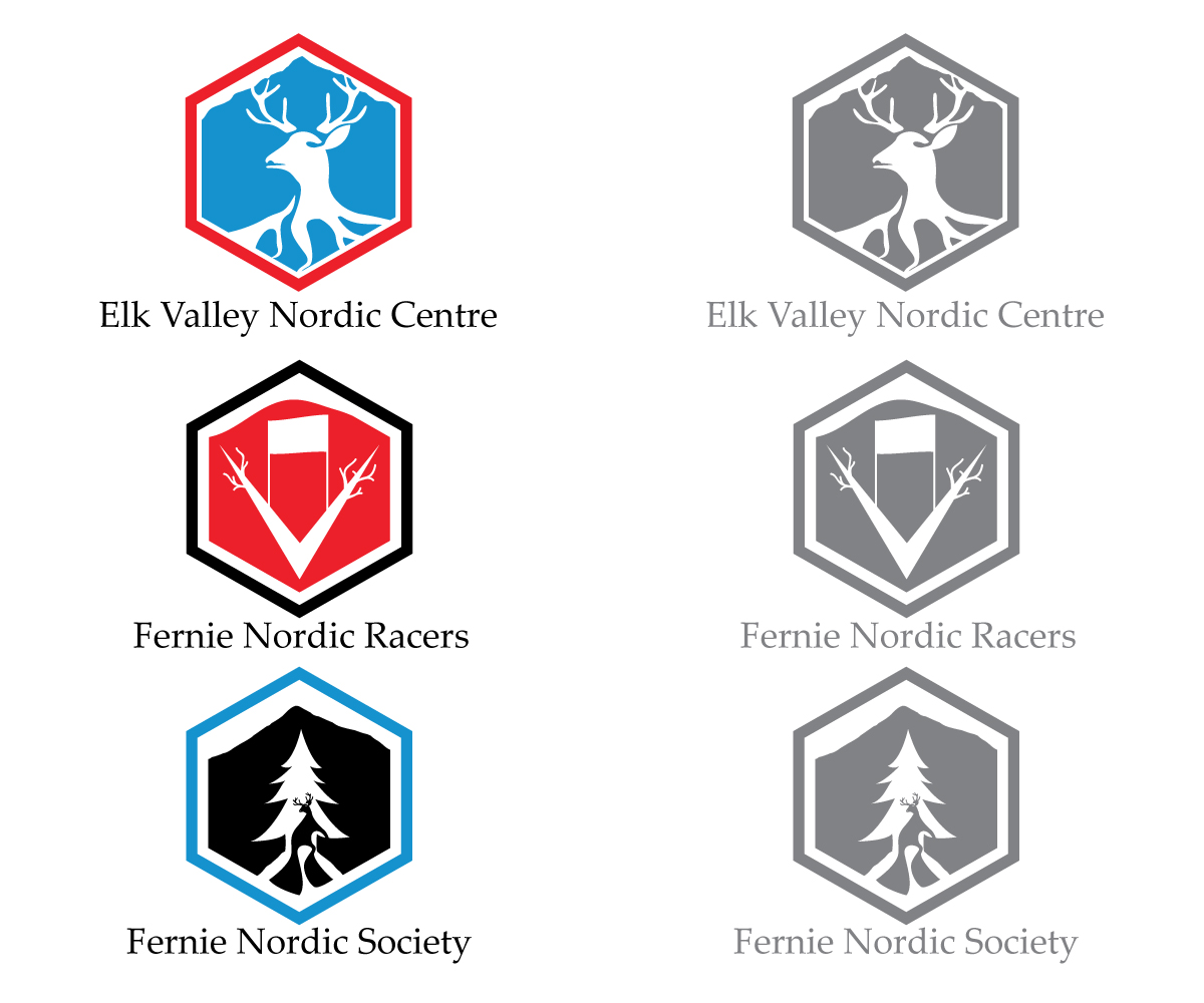 Logo Design by 2maskproductions for Fernie Nordic Society | Design #3039007