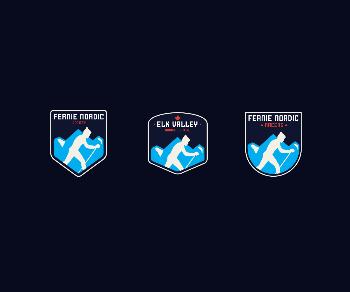 Logo Design by Nikolay Vanchev for Fernie Nordic Society | Design #3240914