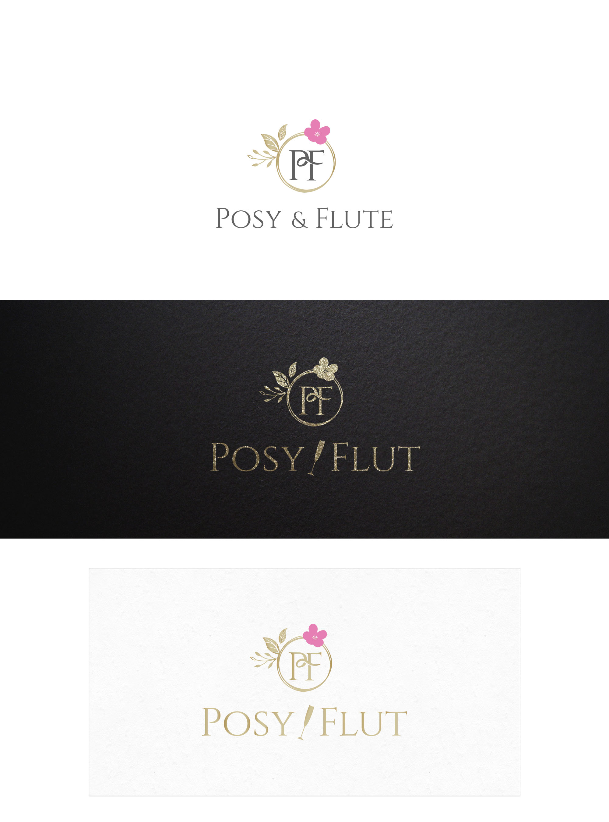 Diseño de Logo por Nalanr cvn para Posy & Flute  | Diseño #26172411