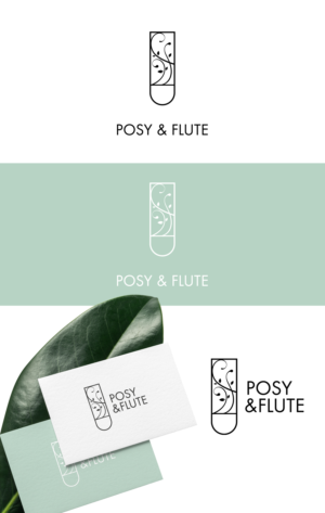 Logo Design by sez_inn for Posy & Flute  | Design #26173307