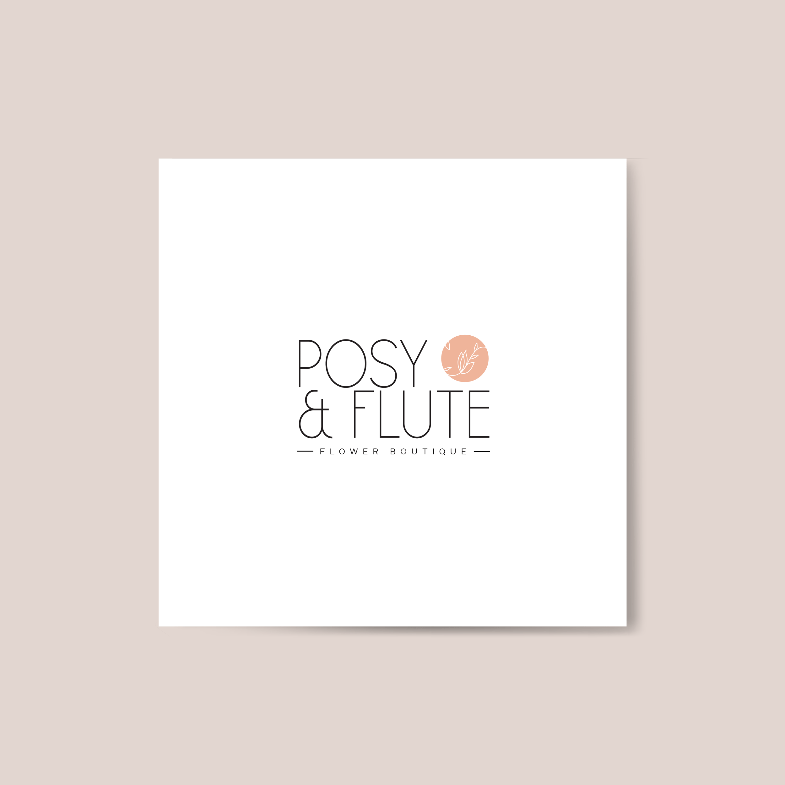 Diseño de Logo por zaria. para Posy & Flute  | Diseño #26144759