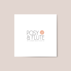 Diseño de Logo por zaria. para Posy & Flute  | Diseño: #26144759