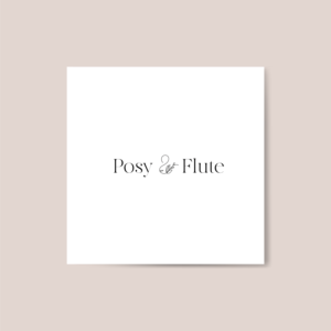 Diseño de Logo por zaria. para Posy & Flute  | Diseño: #26144760