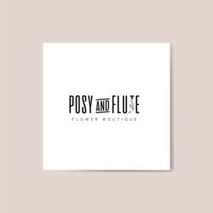 Diseño de Logo por zaria. para Posy & Flute  | Diseño: #26144762