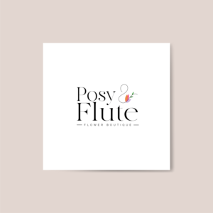 Diseño de Logo por zaria. para Posy & Flute  | Diseño: #26144766