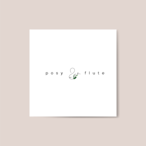 Diseño de Logo por zaria. para Posy & Flute  | Diseño: #26144769
