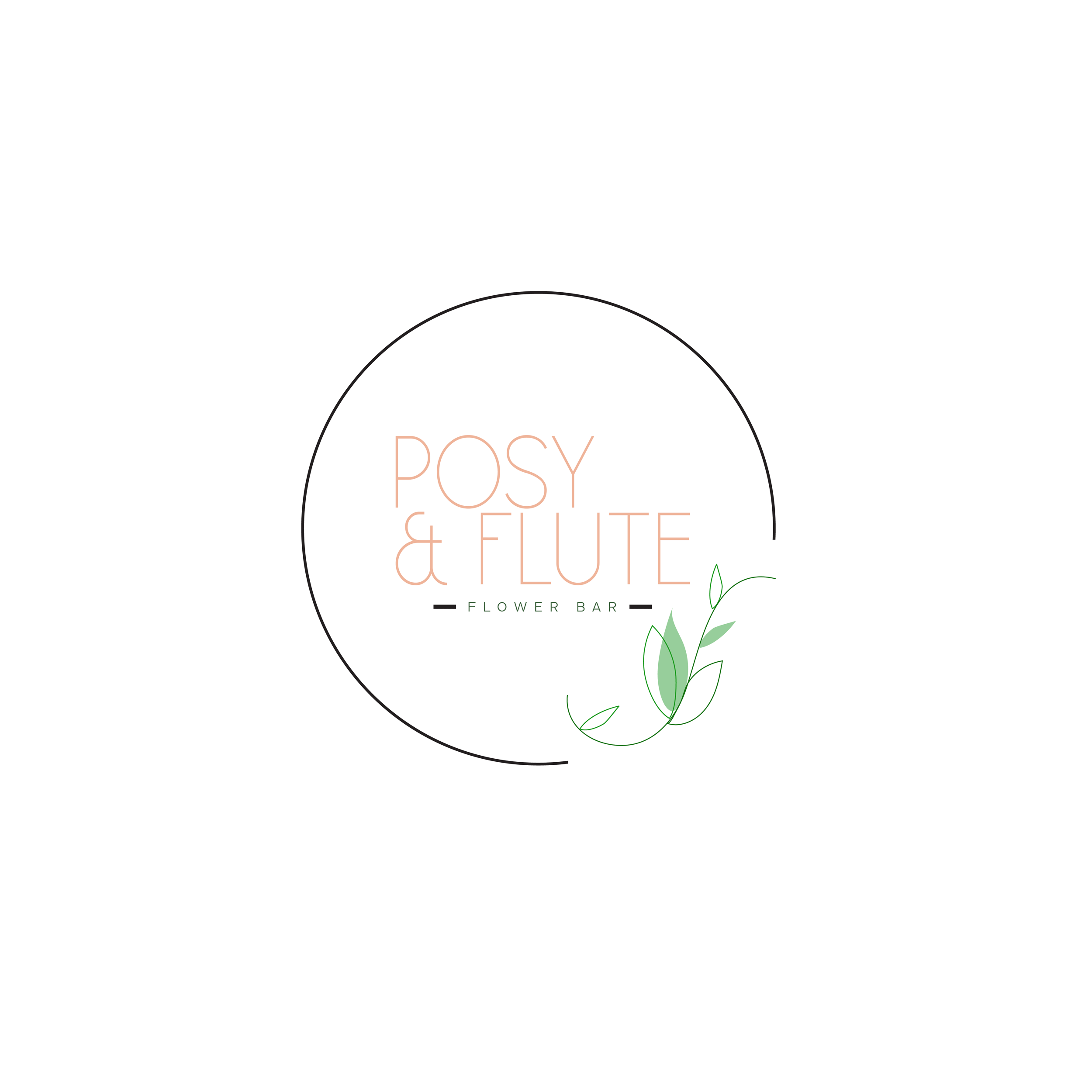 Logo Design by zaria. for Posy & Flute  | Design #26170000