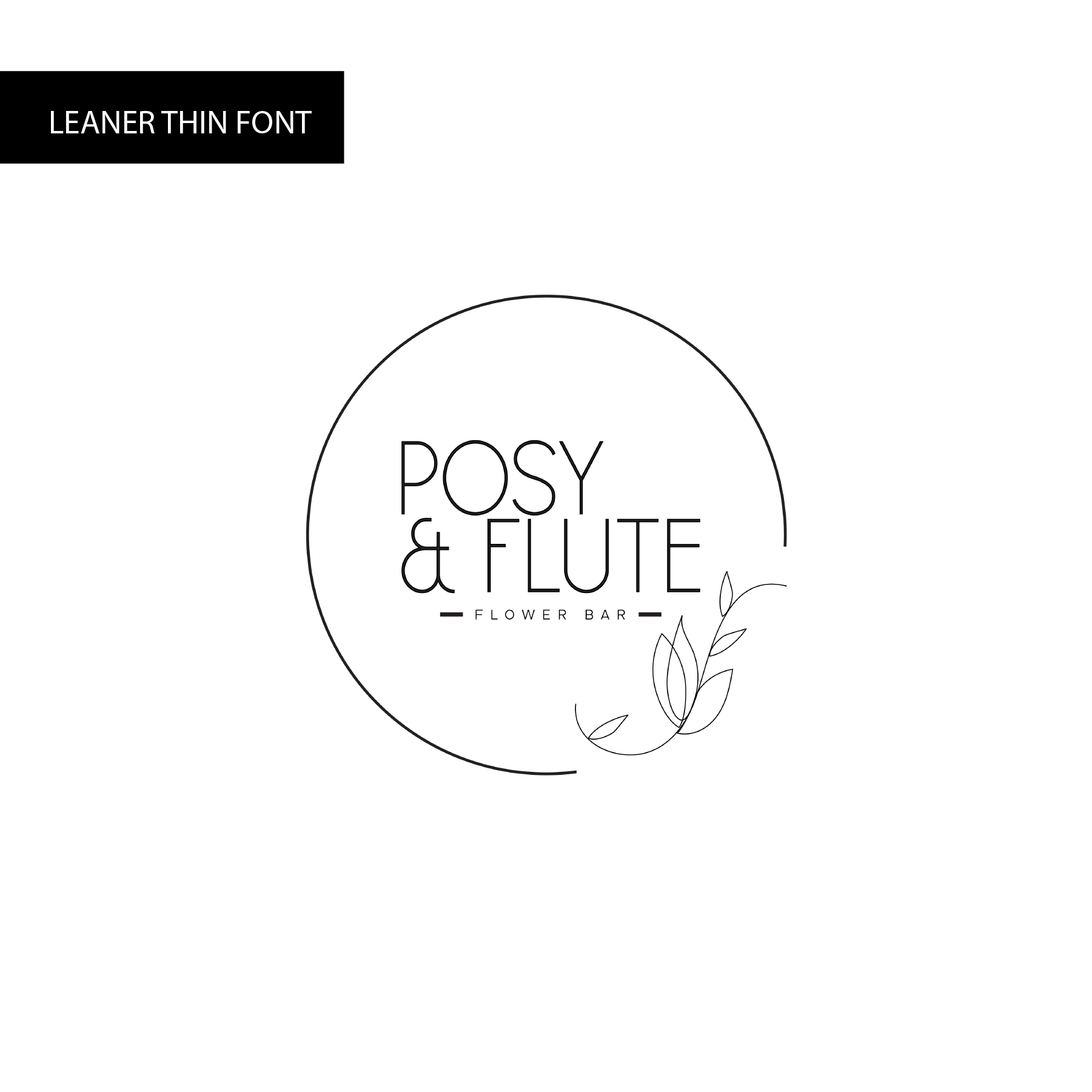 Diseño de Logo por zaria. para Posy & Flute  | Diseño #26170001