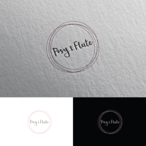 Posy & Flute | Logo Design by Rii
