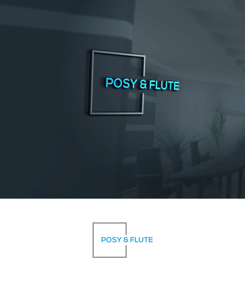 Logo Design by MD JAKE 2 for Posy & Flute  | Design #26142783