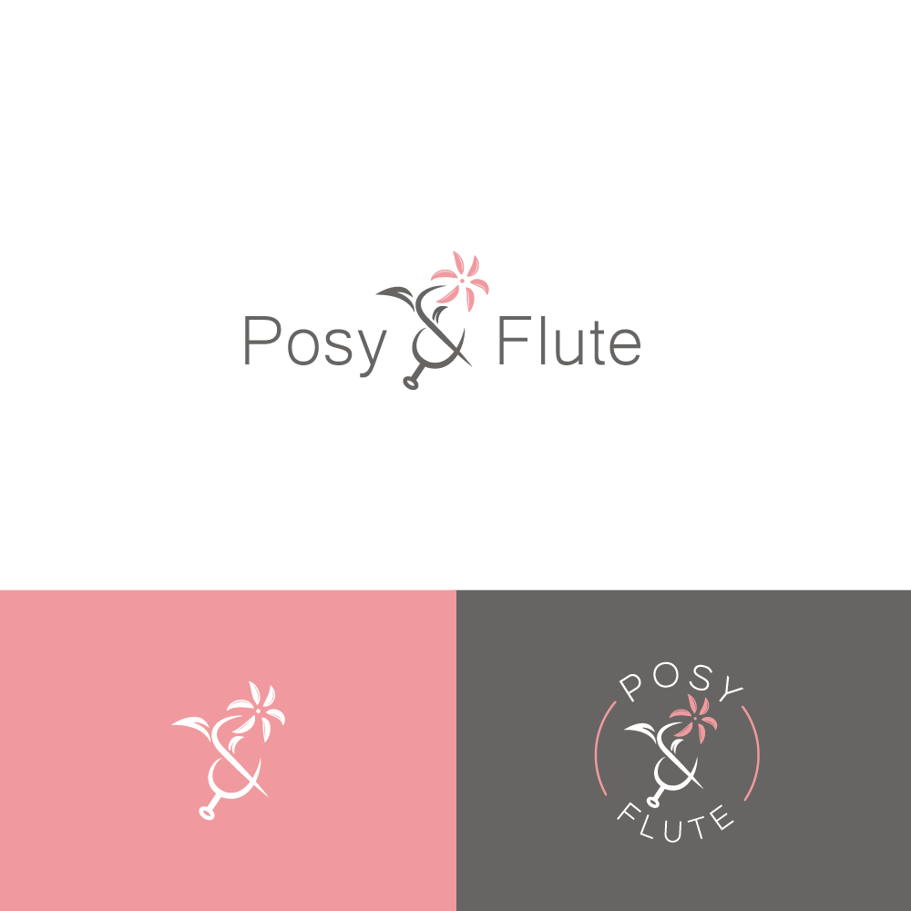 Logo Design by rashelraj517 for Posy & Flute  | Design #26140998