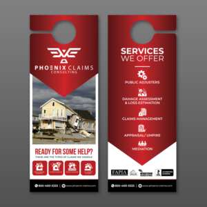 Design de Flyer par ecorokerz pour Phoenix Claims Consulting | Design : #26143608