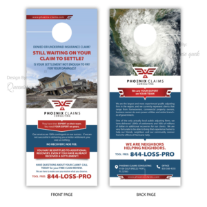 Design de Flyer par Queenie Quek pour Phoenix Claims Consulting | Design : #26186623