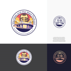 Werribee and the West Podcast with email address werribeeandwestpodcast@gmail.com | Design de Logo par GenArt