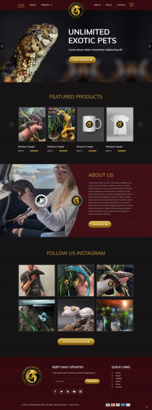 Web Design by pb for this project | Design: #26144843