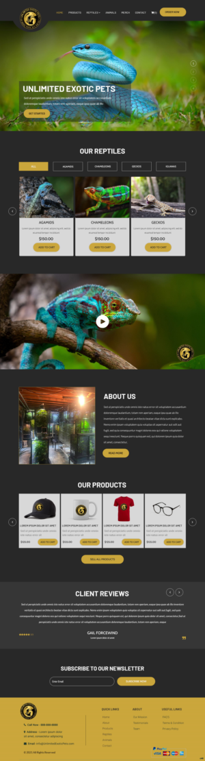 Web Design by pb for this project | Design: #26144844