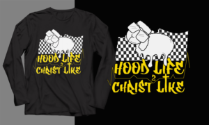 T-shirt Design by SAI DESIGNS for Hoodlife2Christlike/ H2C | Design: #26143786
