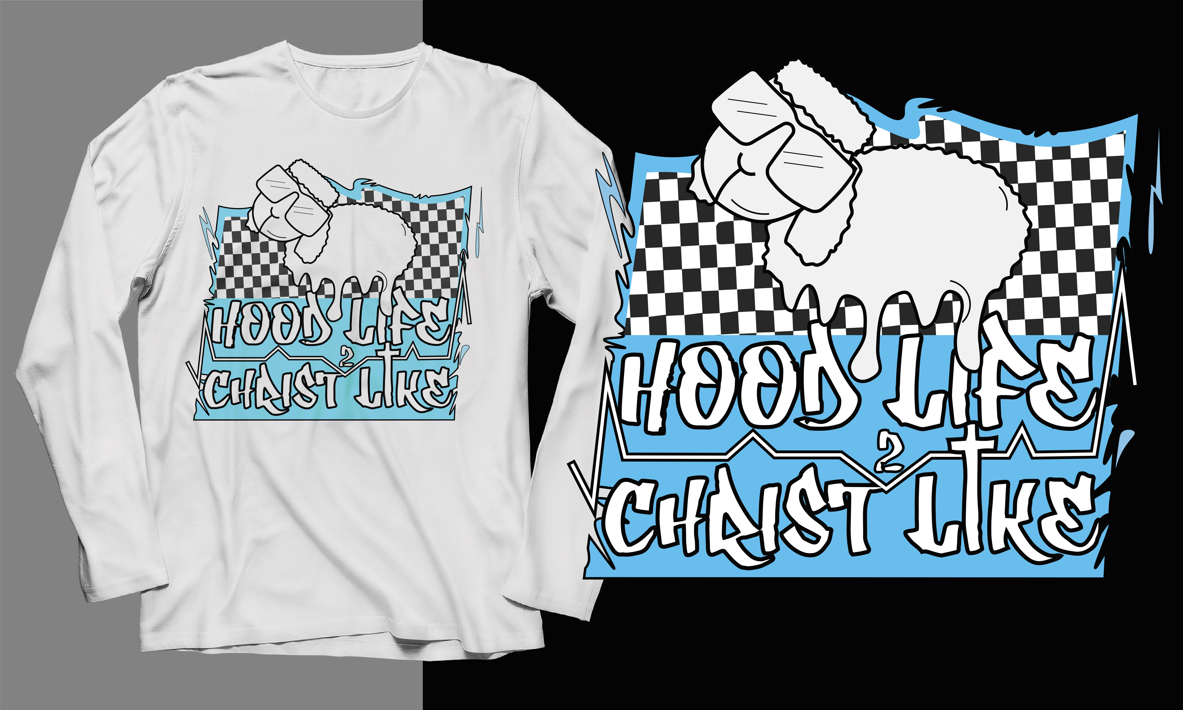 T-Shirt-Design von SAI DESIGNS für Hoodlife2Christlike/ H2C | Design #26143787