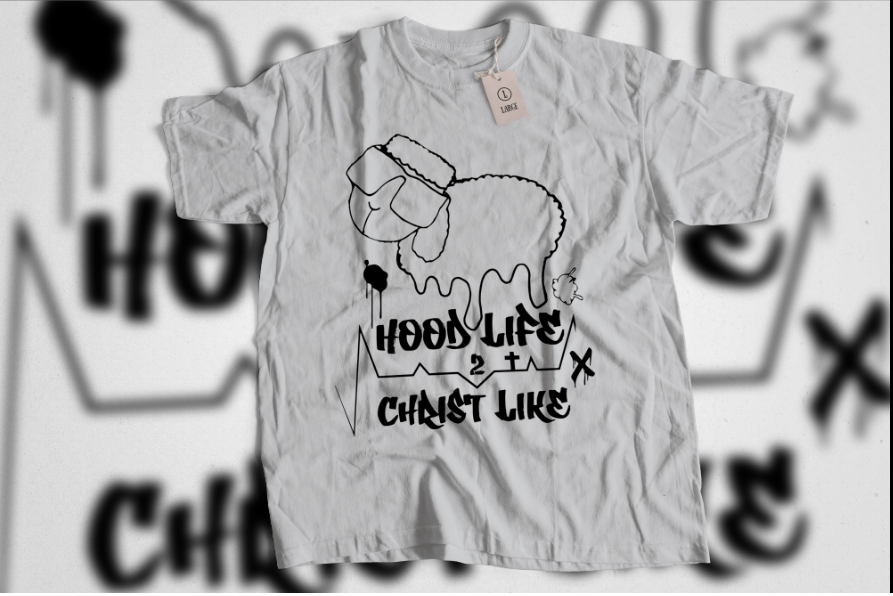 T-shirt Design by iAbdelrahman Moustafa for Hoodlife2Christlike/ H2C | Design #26145362