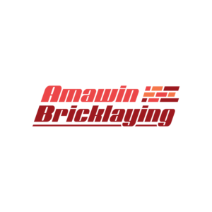 Amawin Bricklaying | Logo Design by anizonestudio