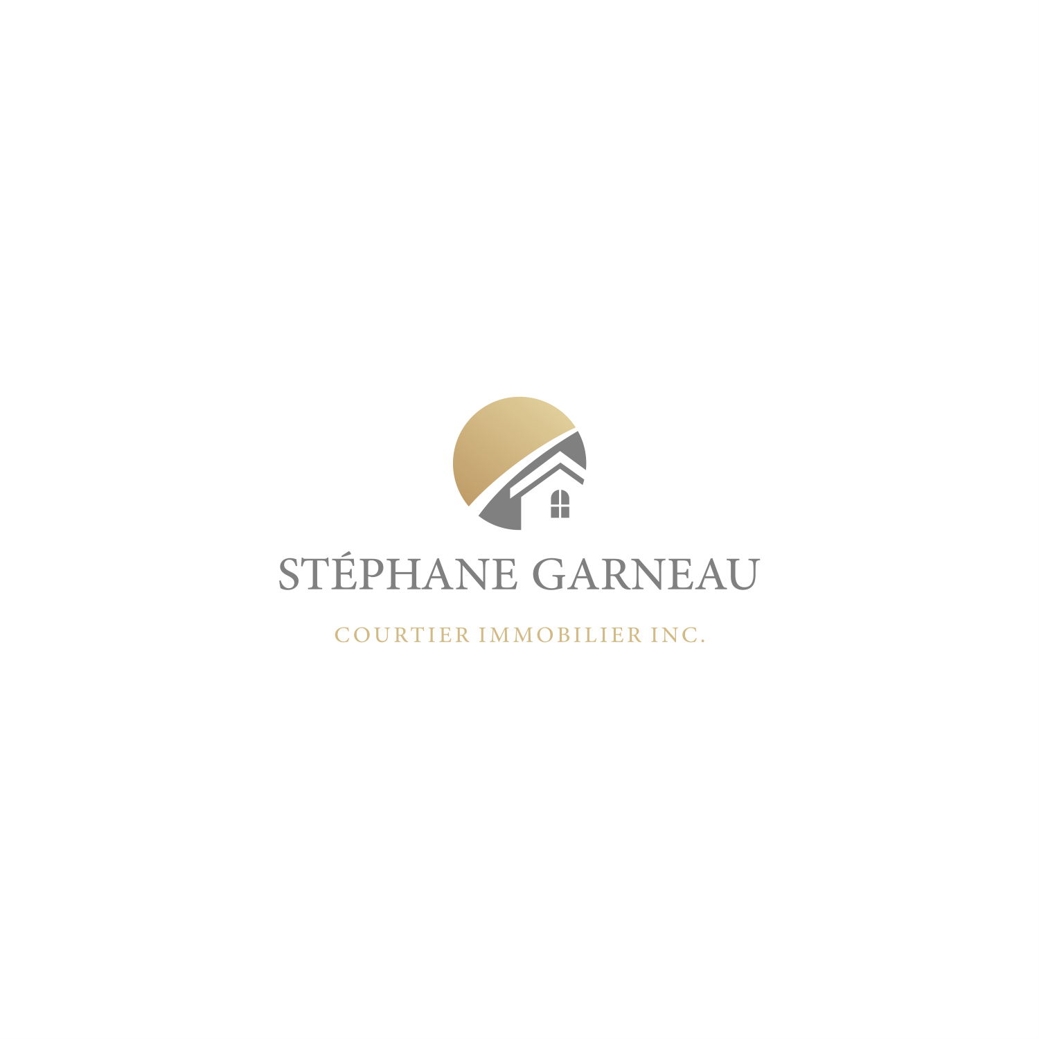 Design de Logo par ThiagoB pour Stéphane Garneau Courtier Immobilier Inc. | Design #26144204