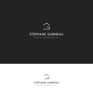 Design de Logo par bright design pour Stéphane Garneau Courtier Immobilier Inc. | Design : #26147116