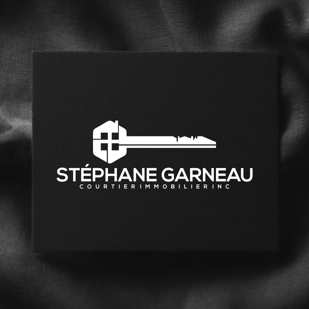 Logo Design by Gerald Design 3 for Stéphane Garneau Courtier Immobilier Inc. | Design #26141635
