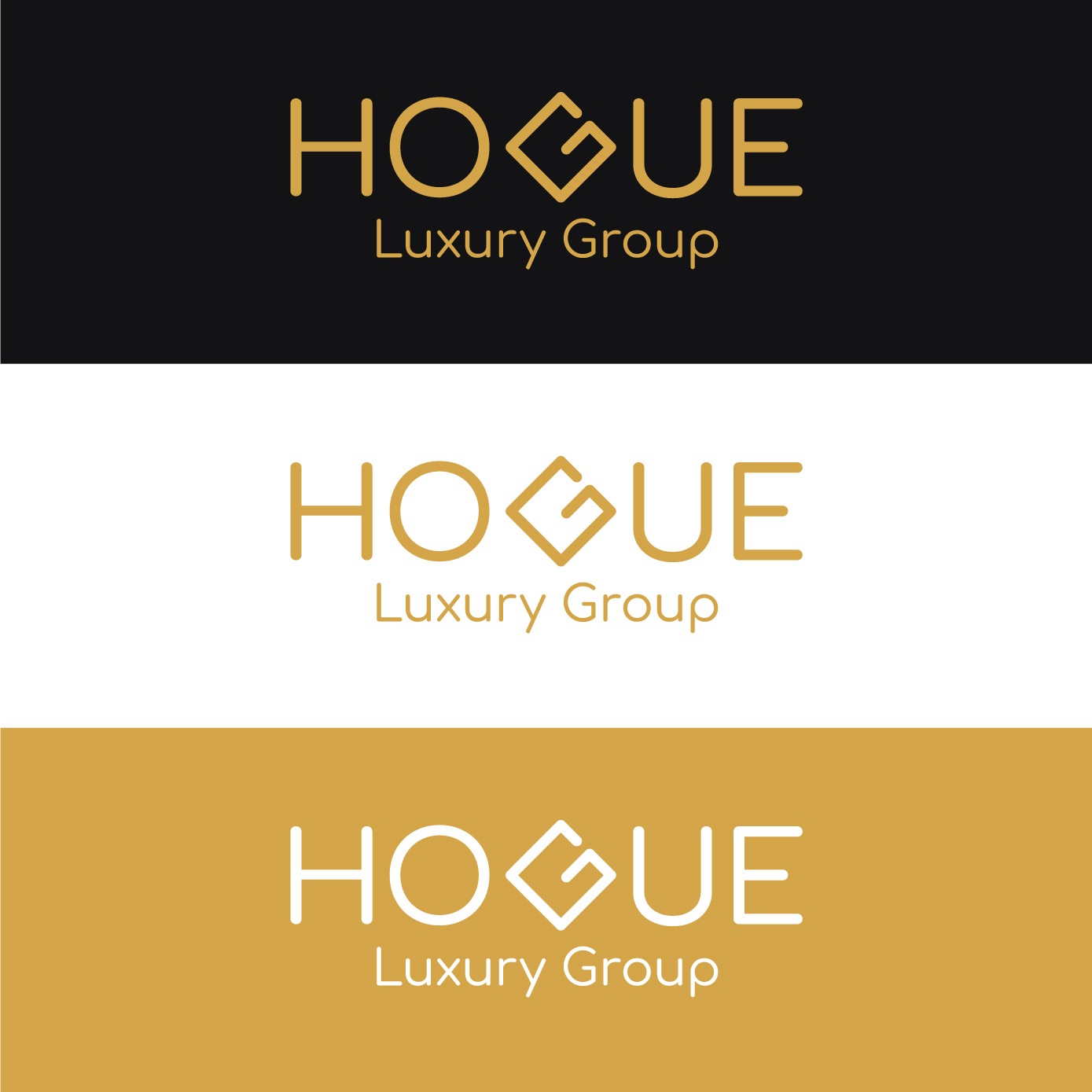 Logo Design by henok mulugeta8 for Hogue Luxury Group part of United Real Estate Infinity | Design #26145055