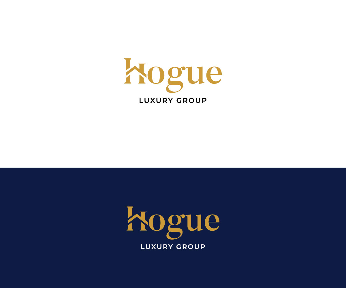 Diseño de Logo por flora.c design para Hogue Luxury Group part of United Real Estate Infinity | Diseño #26144494