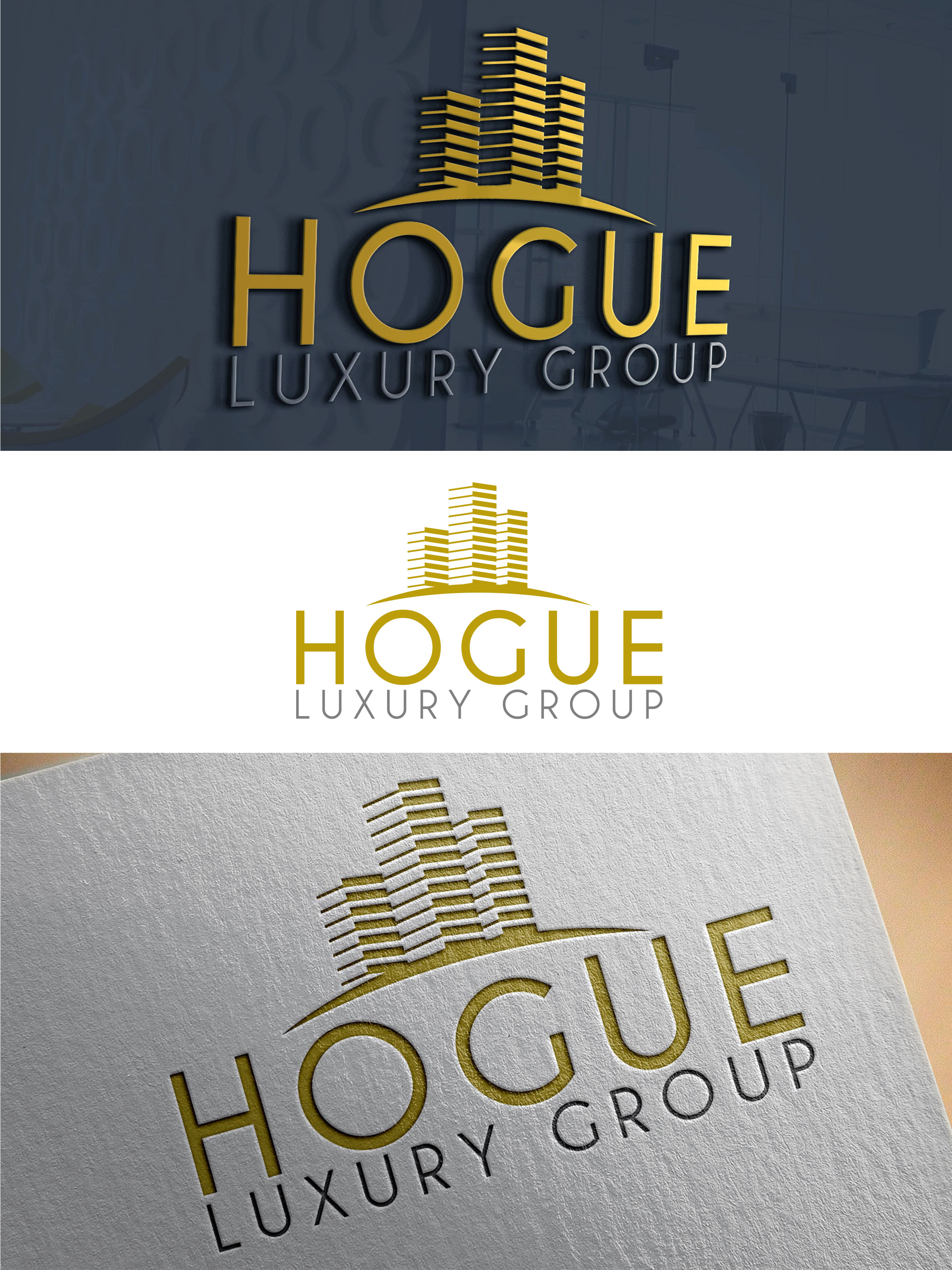 Design de Logo par VanR pour Hogue Luxury Group part of United Real Estate Infinity | Design #26141747