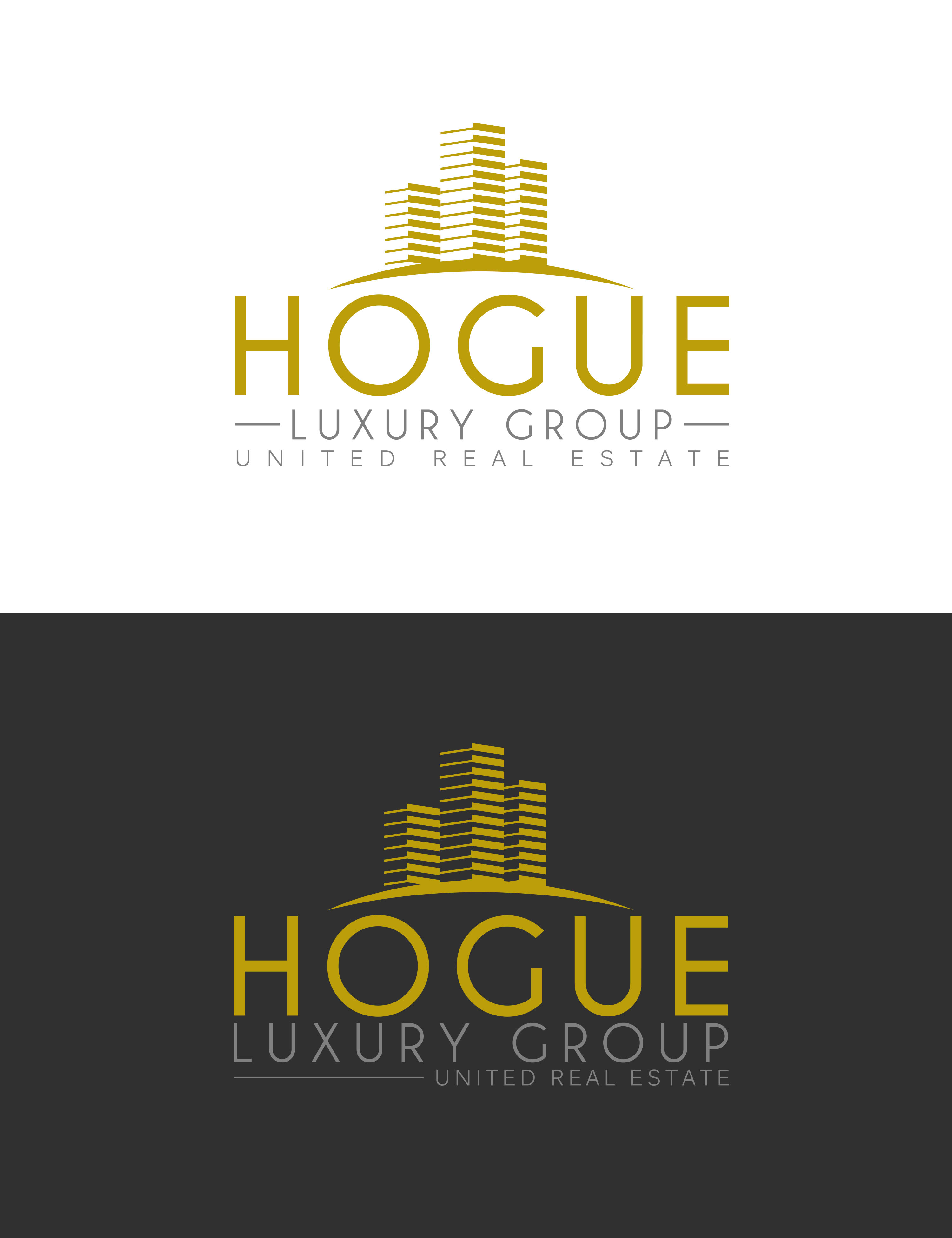 Diseño de Logo por VanR para Hogue Luxury Group part of United Real Estate Infinity | Diseño #26146210
