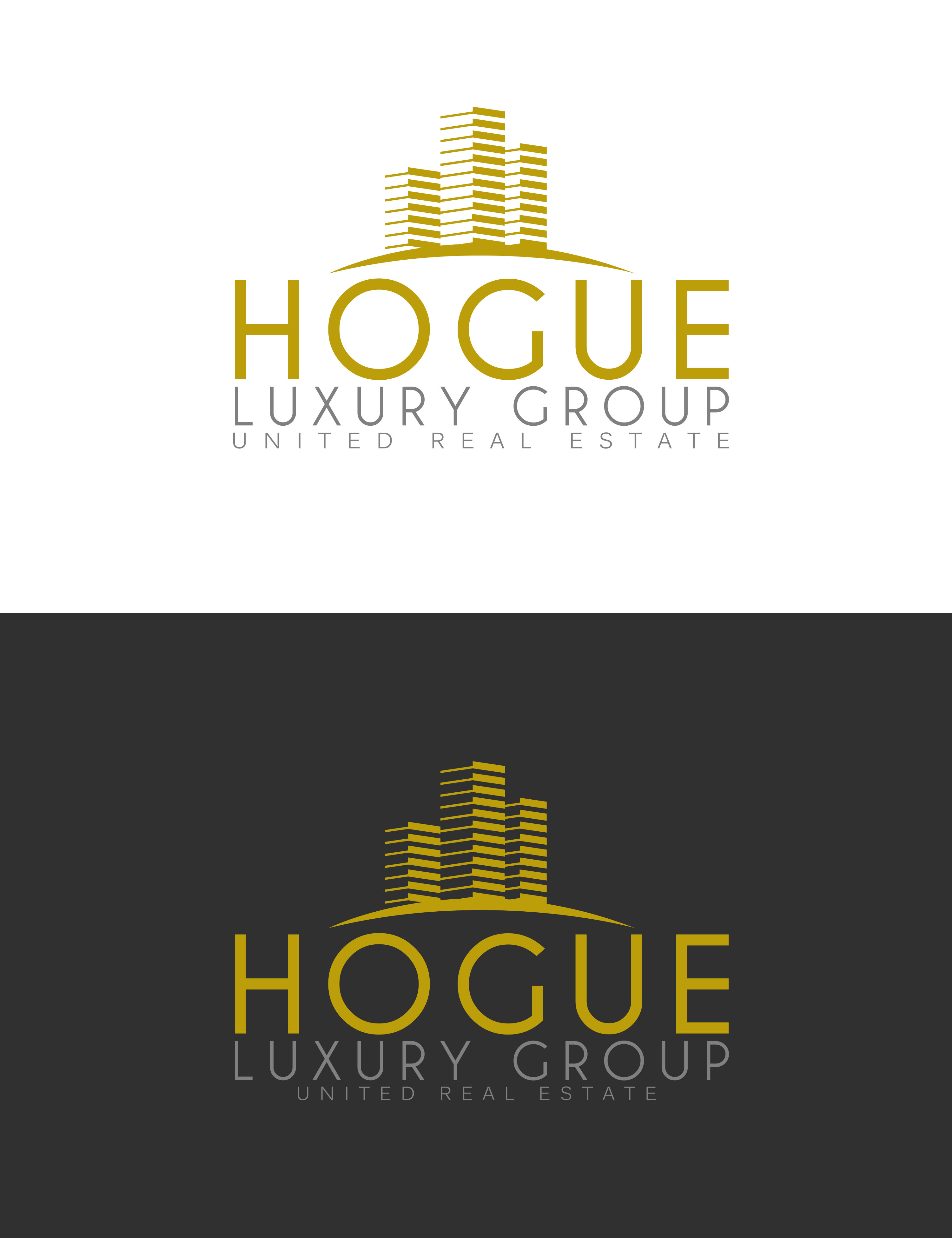 Diseño de Logo por VanR para Hogue Luxury Group part of United Real Estate Infinity | Diseño #26146211