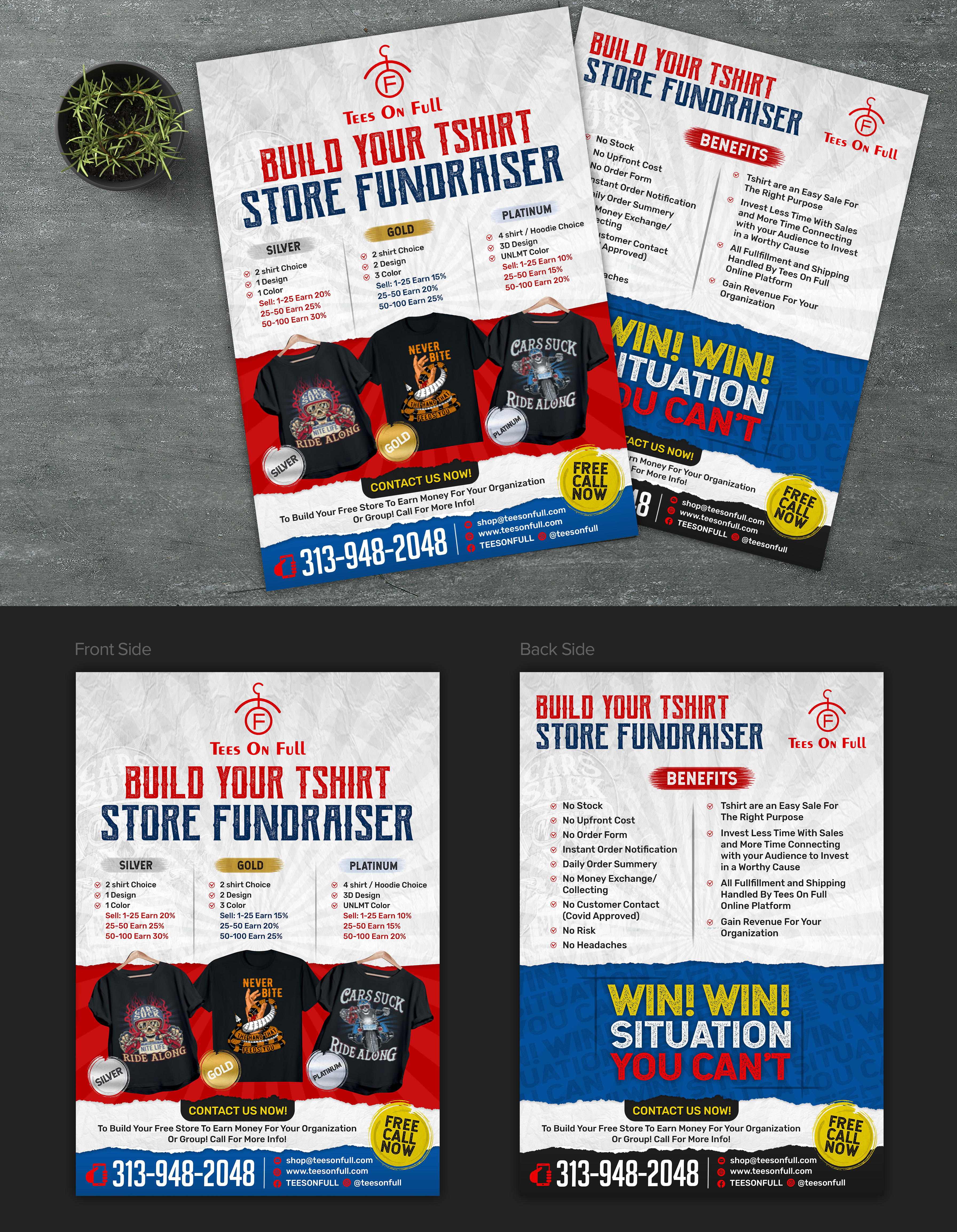 Flyer Design by SAI DESIGNS for www.teesonfull.com | Design #26144082