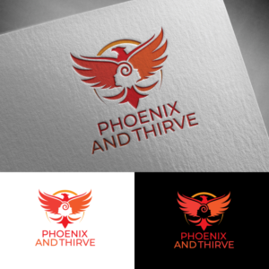 Phoenix and Thrive | Logo Design by Graphic Bricks