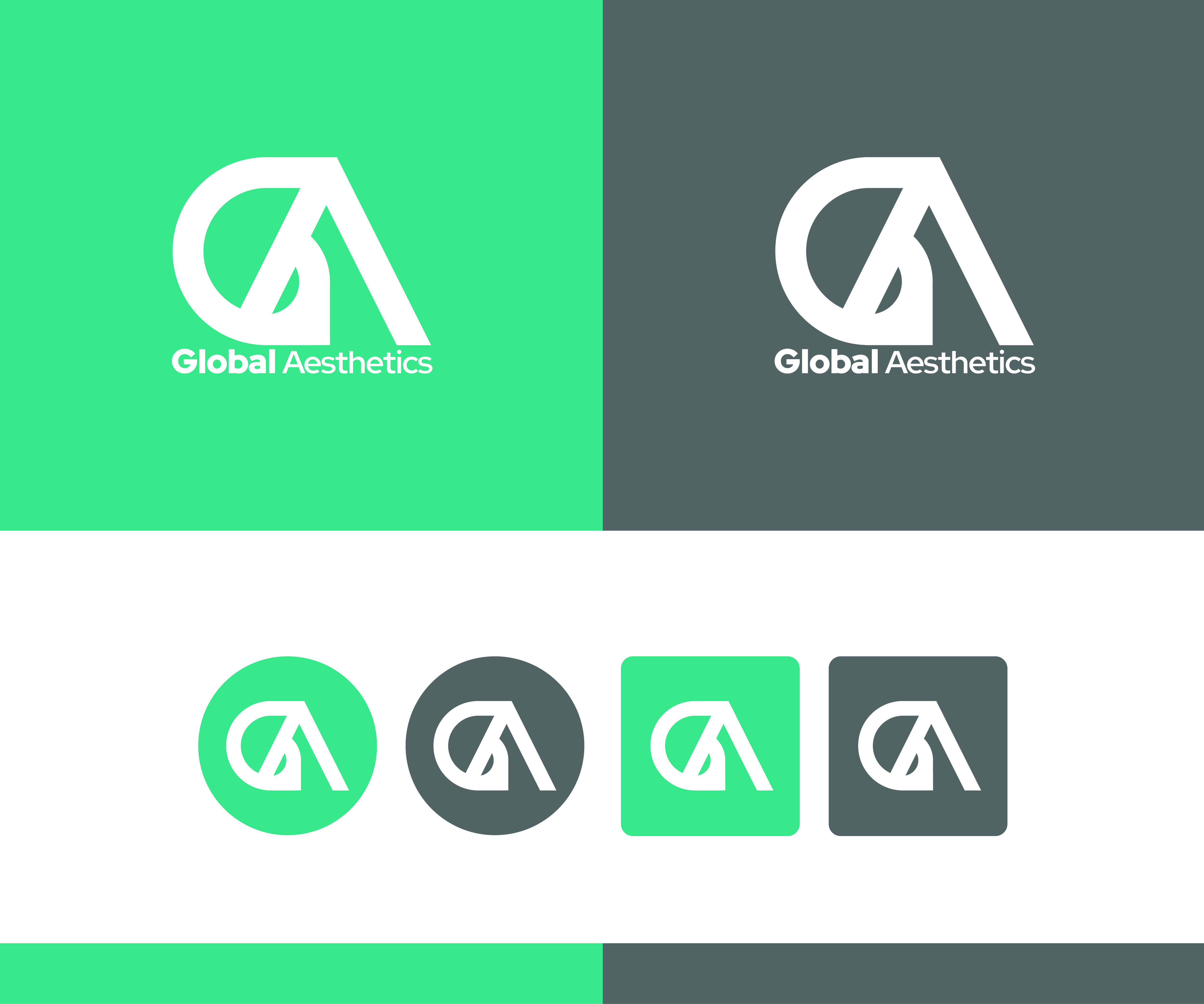 Logo Design by Banzee Art for Global Aesthetics | Design #26209831