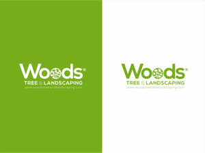 Logo Design by nikkiblue for Woods tree and landscaping  | Design: #26151566