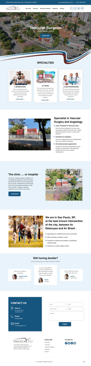 Web Design by pb for this project | Design: #26157228