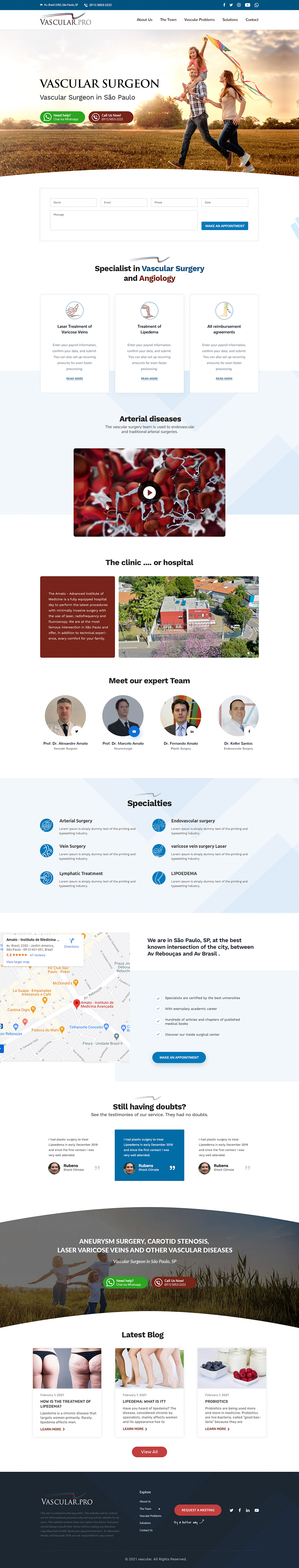 Web Design by Shijo John for this project | Design #26206631