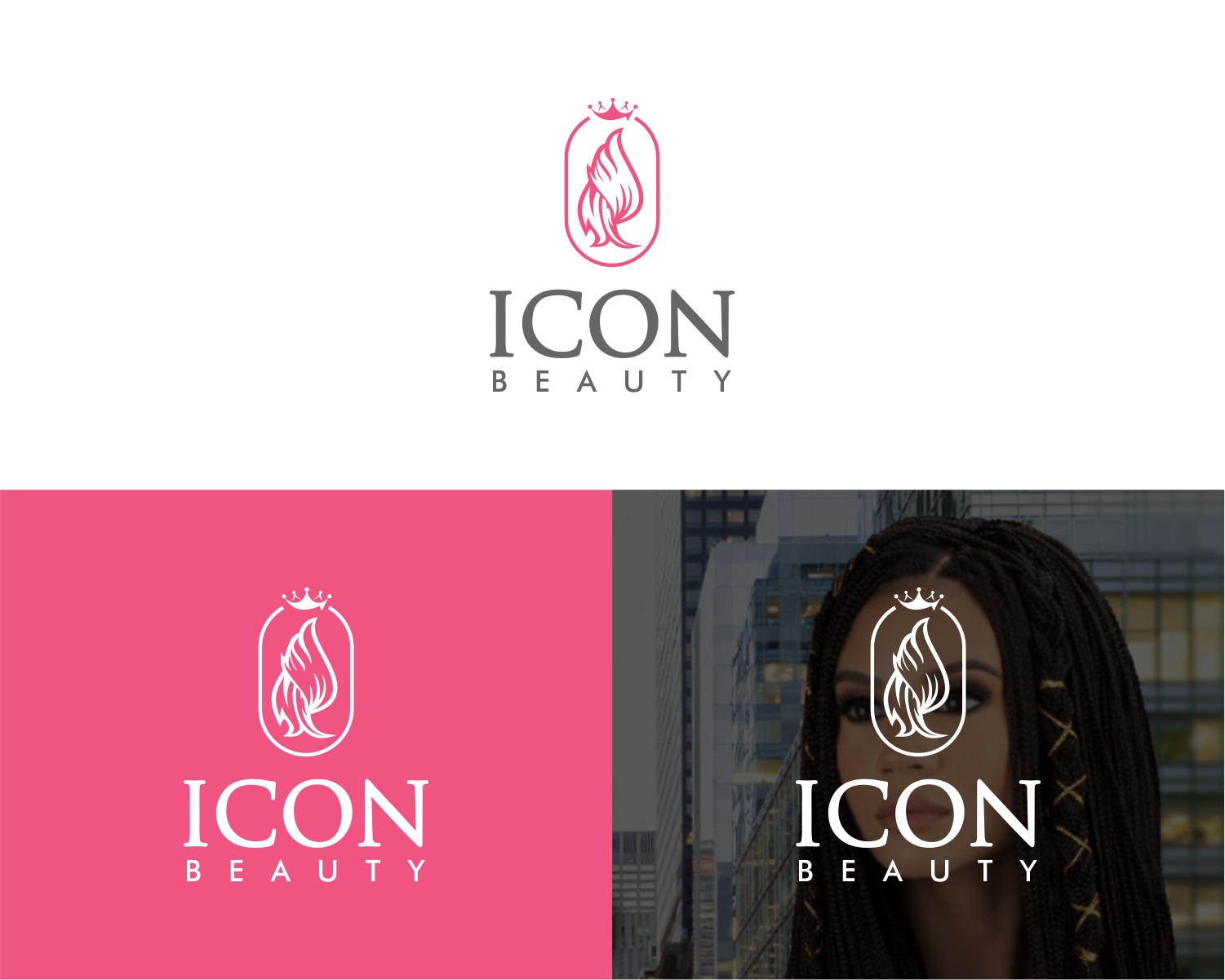 Logo Design by Rusmin Gustamin for Jinny Beauty Supply | Design #26182584