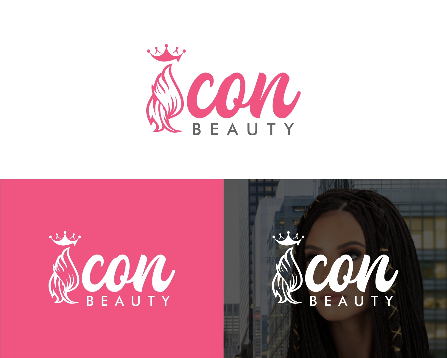Logo Design by Rusmin Gustamin for Jinny Beauty Supply | Design #26182692