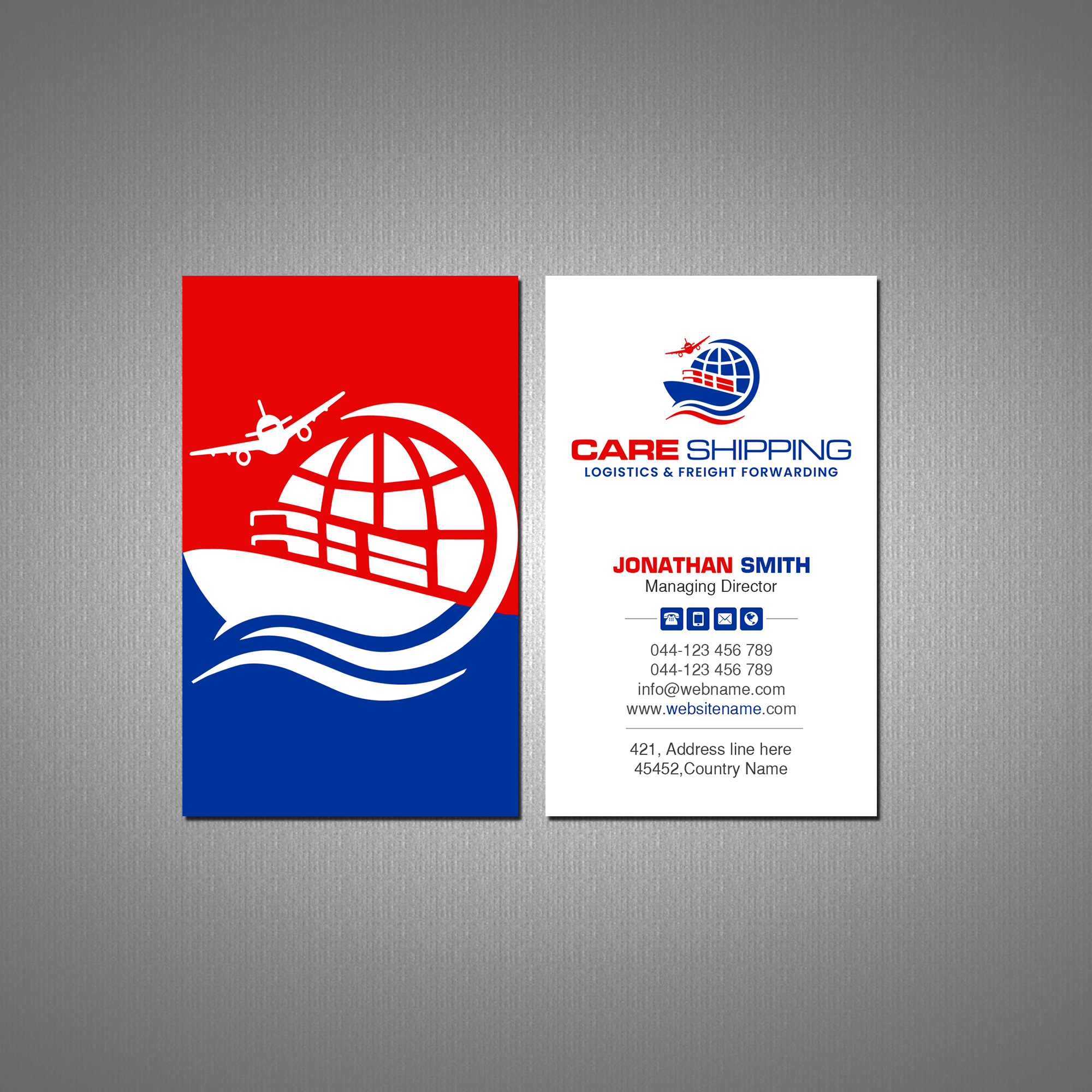 Business Card Design by Creations Box 2015 for INVERLOG SA | Design #26153441